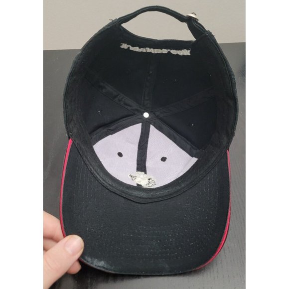 US Marines Corp Globe Eagle Anchor Logo Black Baseball Cap Earned Never Given - Picture 4 of 5